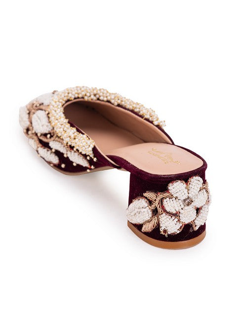 Pixie-mule heel