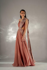 Moon veil Drape Saree