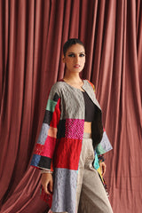 Recycled long jacket