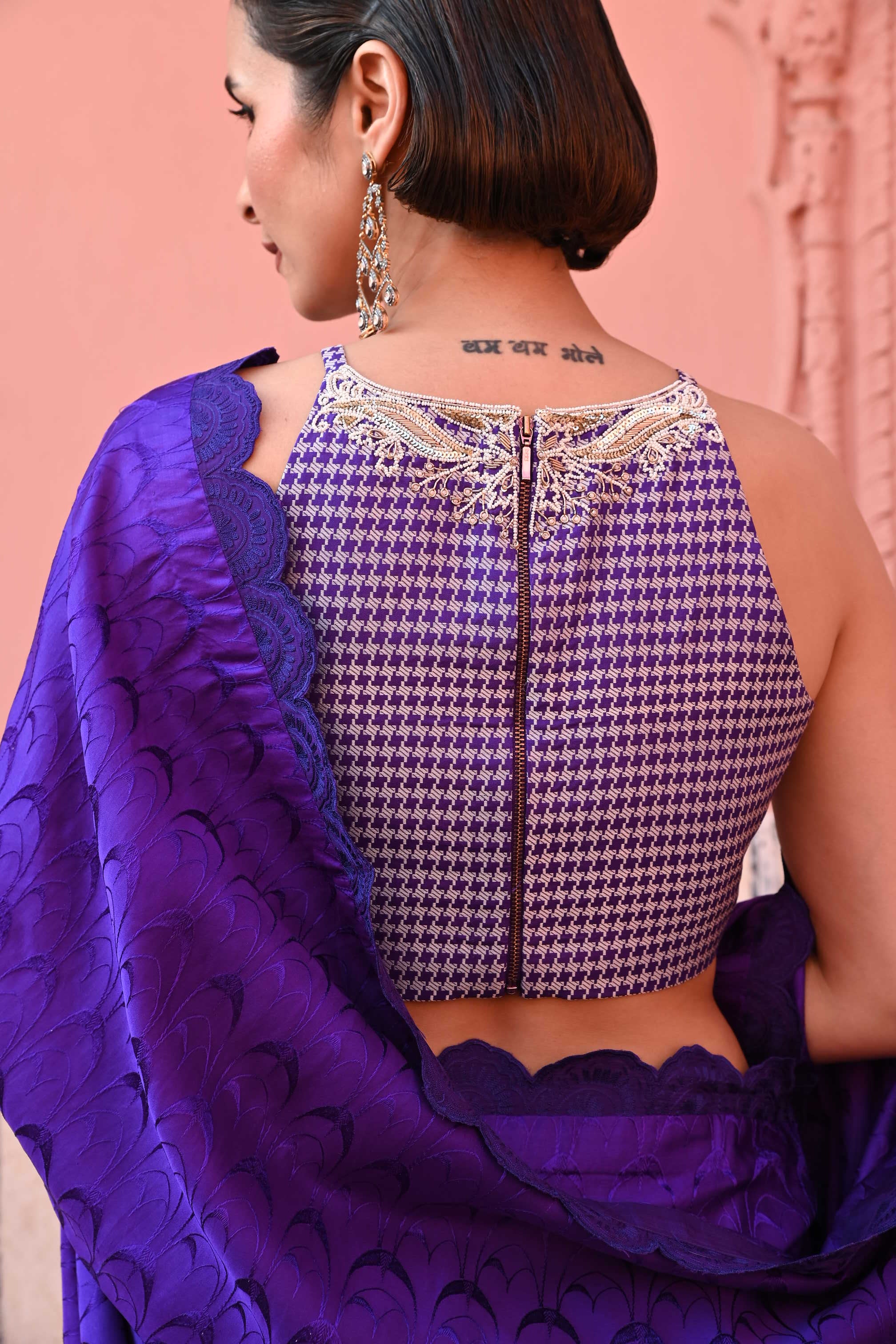O Haseena Tanchoi Handloom Saree
