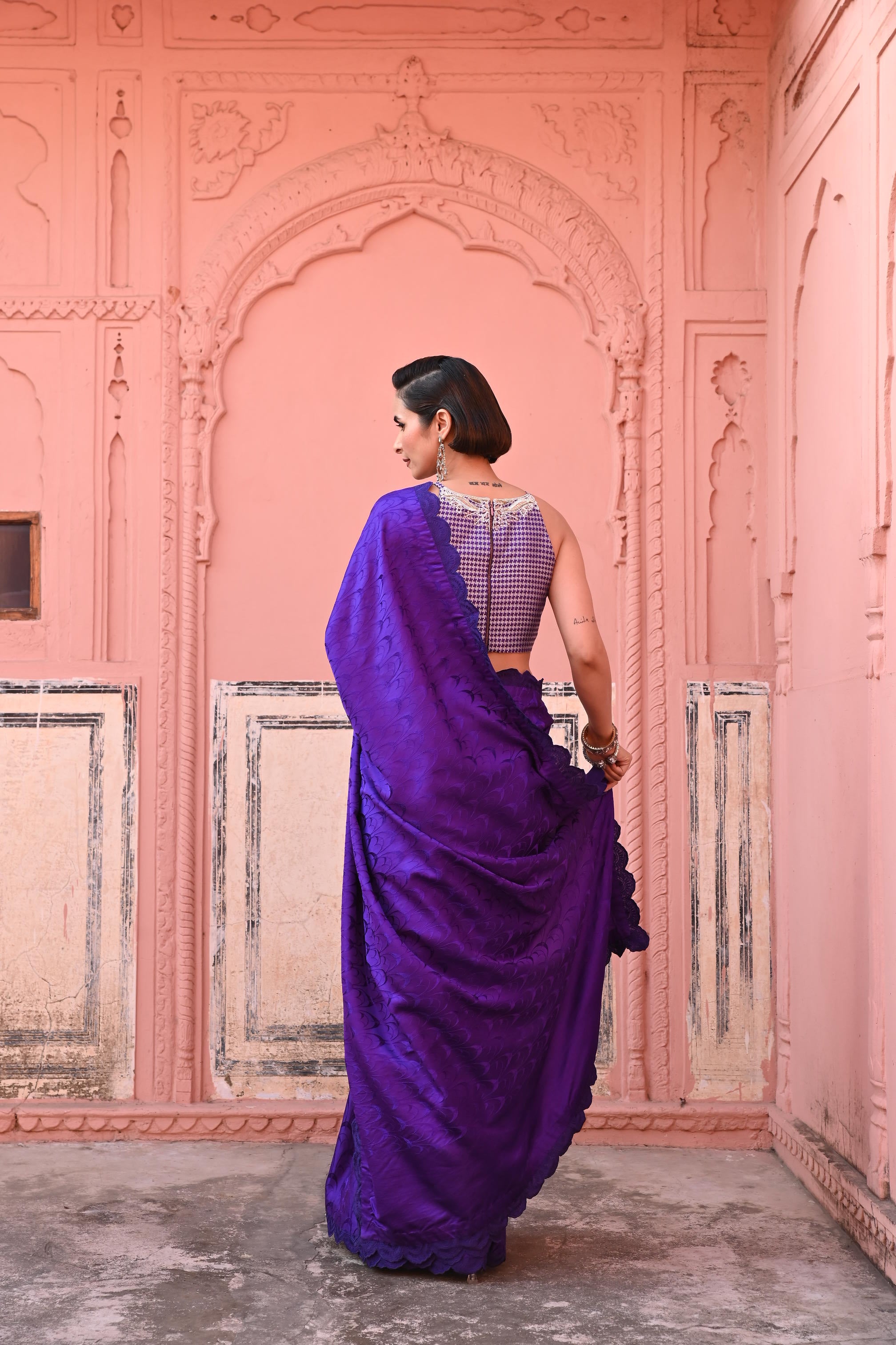 O Haseena Tanchoi Handloom Saree
