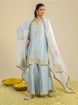 Powder Blue Gulmarg Kurta Set
