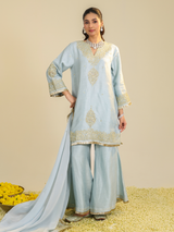 Powder Blue Gulmarg Kurta Set