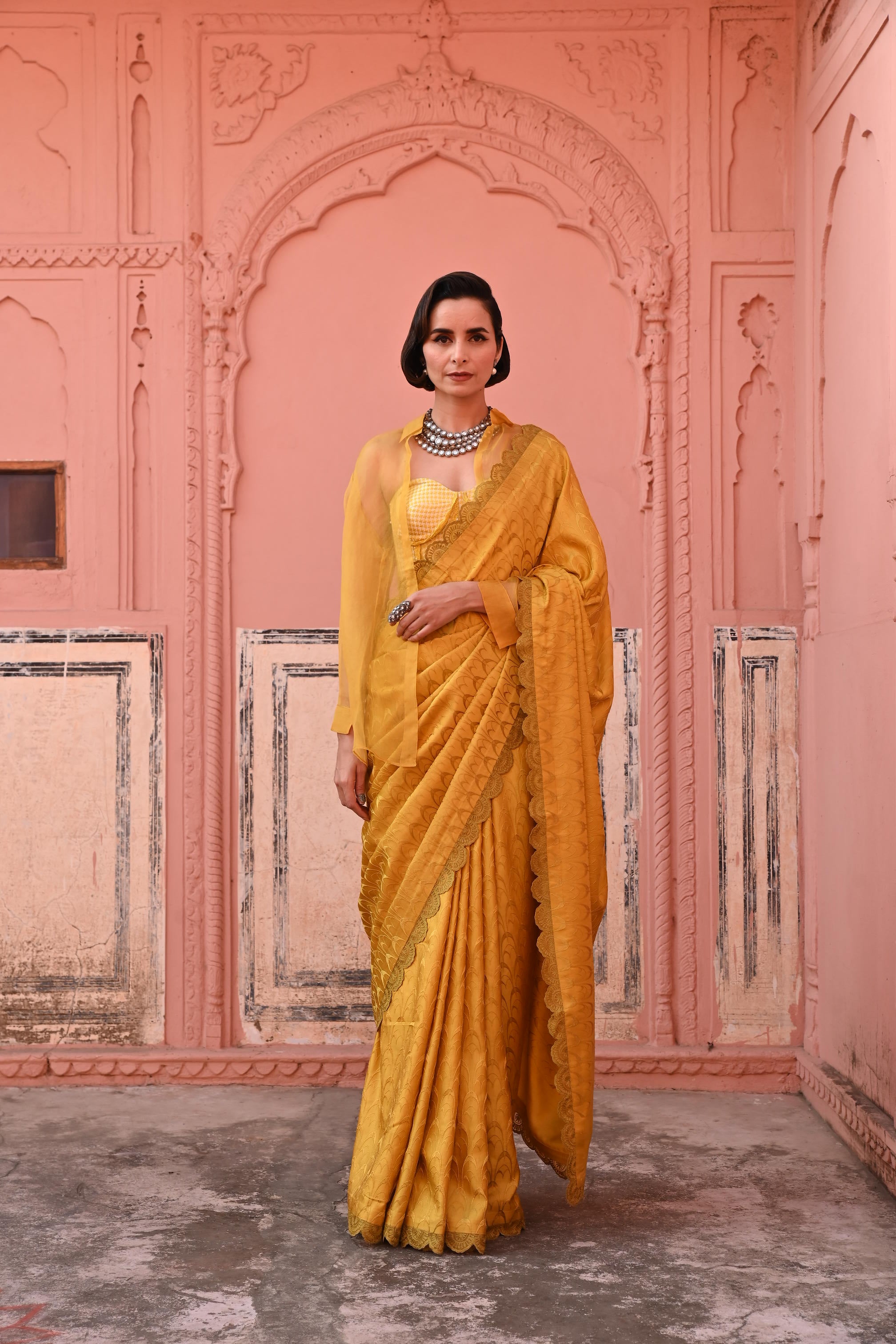 O Haseena Tanchoi Handloom Saree