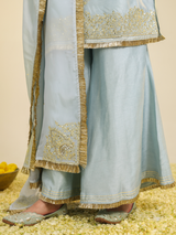 Powder Blue Gulmarg Kurta Set
