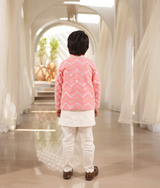 Mirror Embroidered Jacket Set