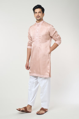 Dusty Rose Embroidred Kurta Set