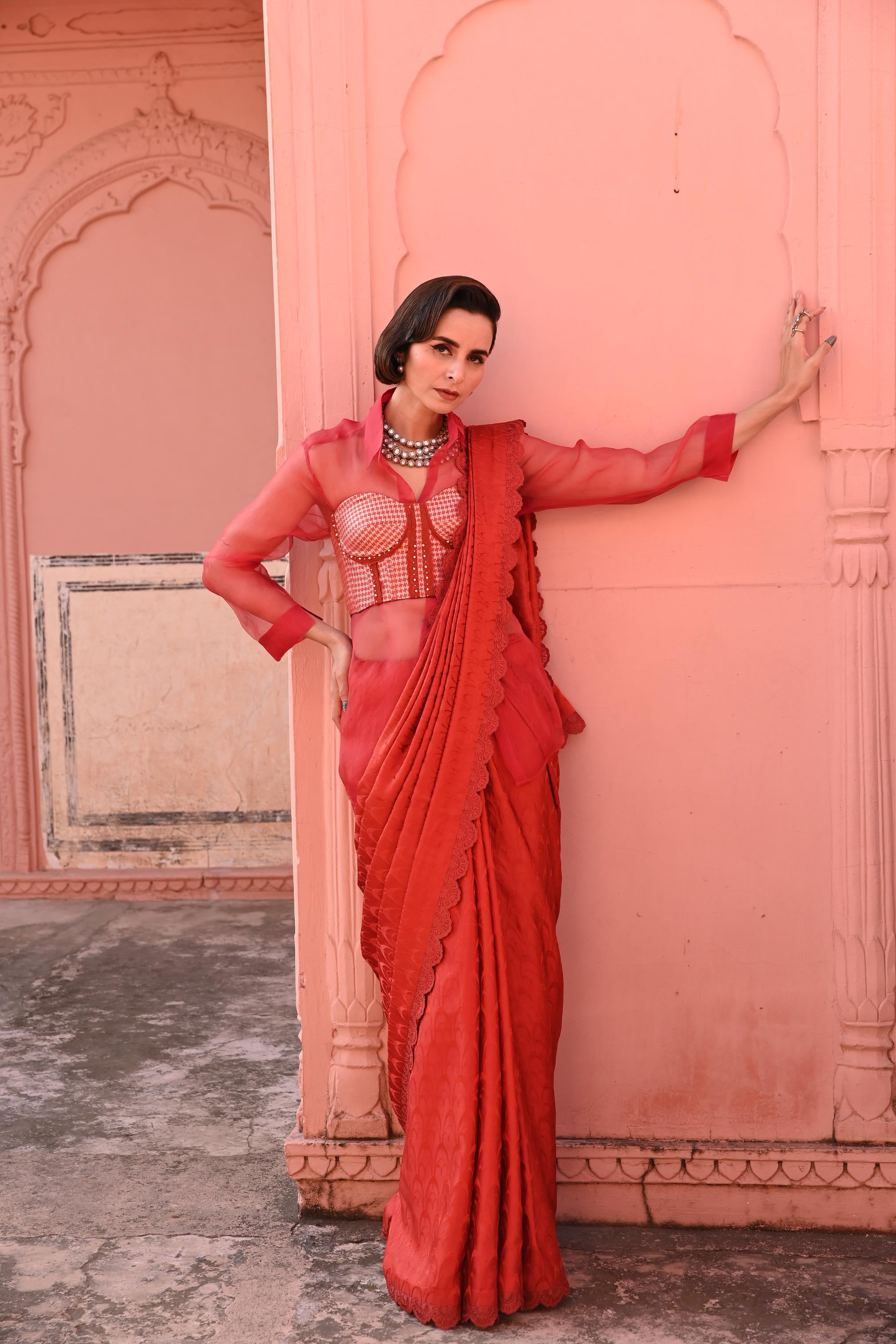 O Haseena Tanchoi Handloom Saree