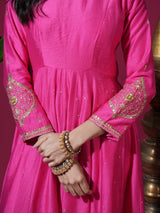 Pink Paan Anarkali