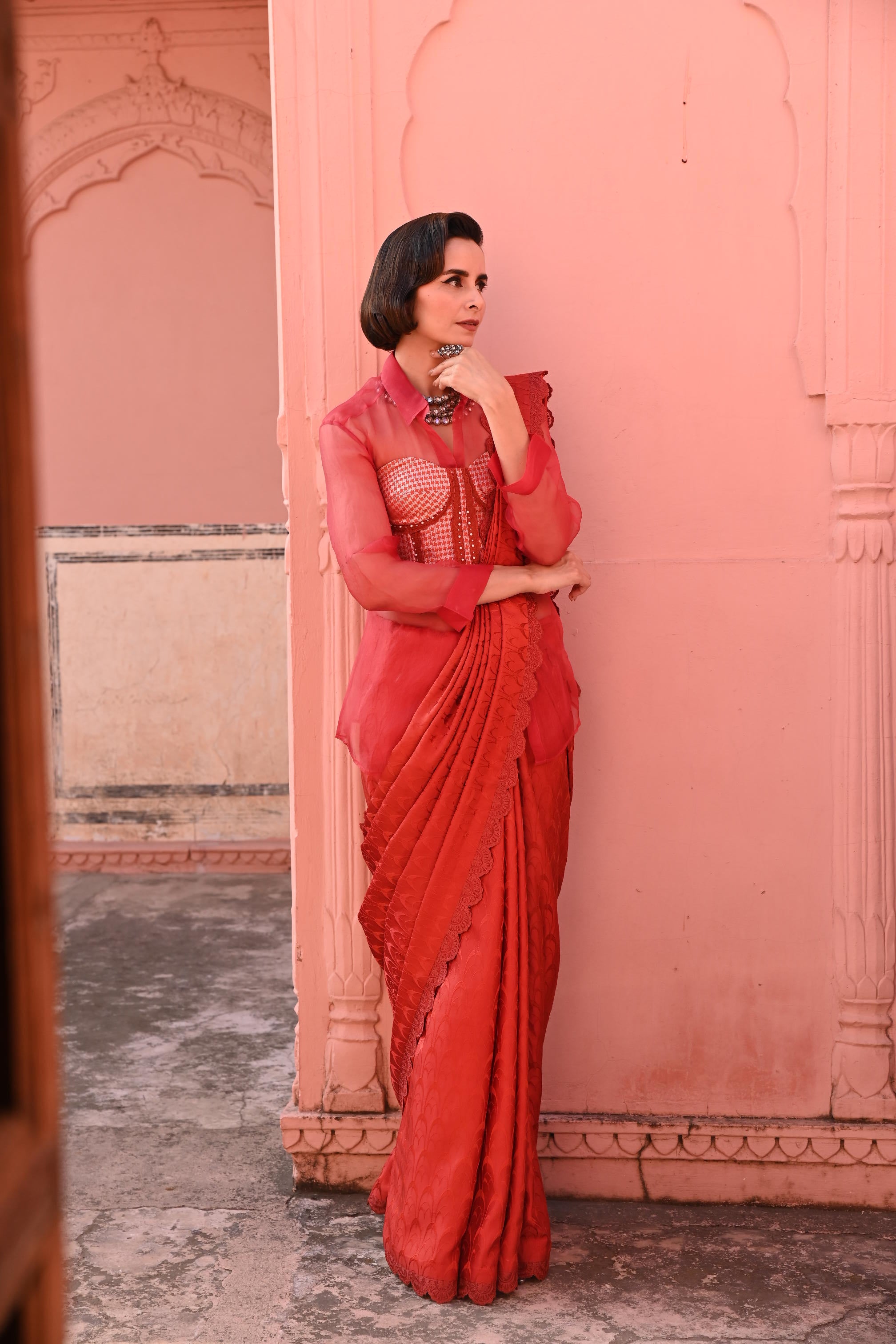 O Haseena Tanchoi Handloom Saree