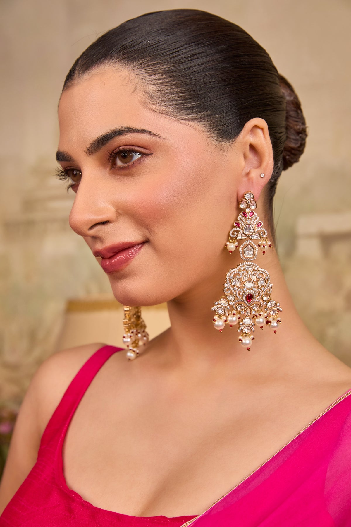 Xago Raktamukta Earrings Brass 22K Gold Plated XAGO Luxe