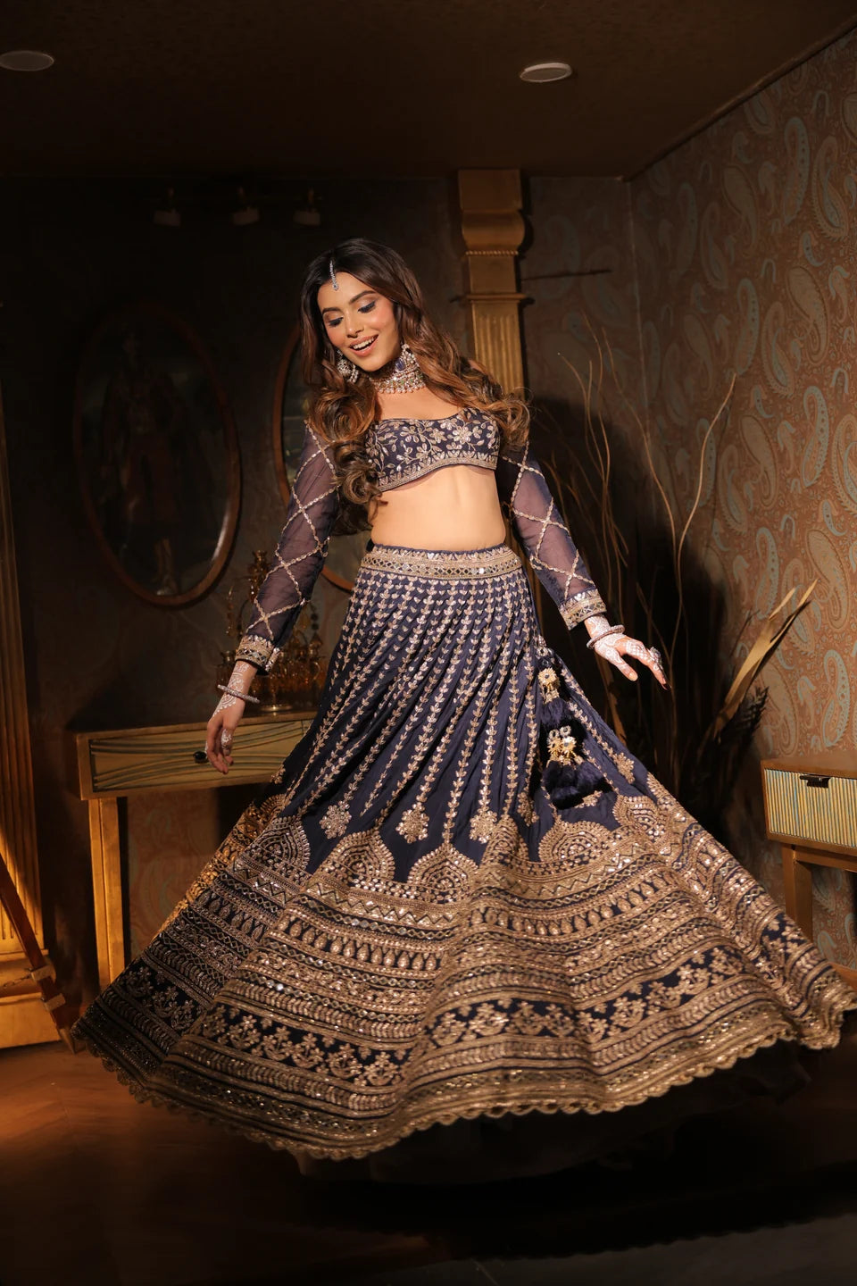 ELNAAZ LEHENGA SET