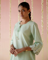Sea Green Dori Co-ord Set