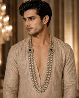 Double Layered Kundan Necklace