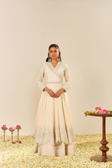 AMEENA - LONG ANARKALI WITH SKIRT