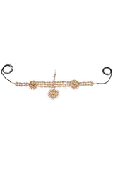 White and pink Chaand sheeshpatti