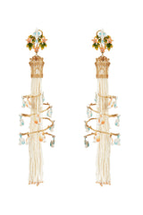 Free Flying Birds Chandelier Earrrings