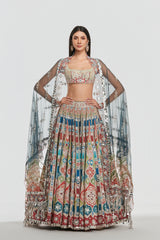 Mirror work , dori thread