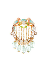 Listening to Birds Brooch
