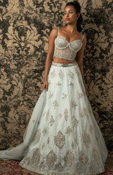 Starry Lehenga Set
