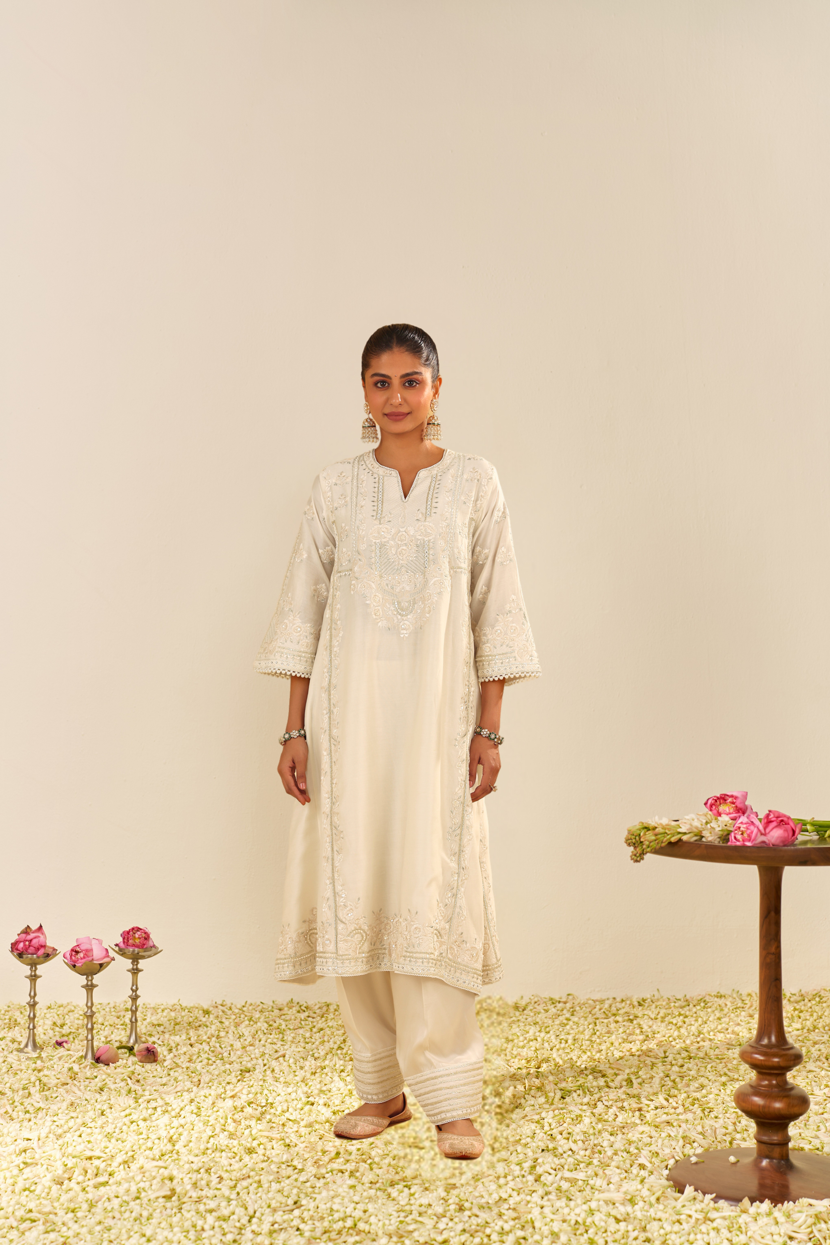 MAZIYA - LONG CHAUGA WITH SALWAR AND DUPATTA