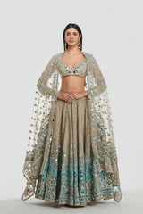 Mirror work , dori , lurex thread , zari