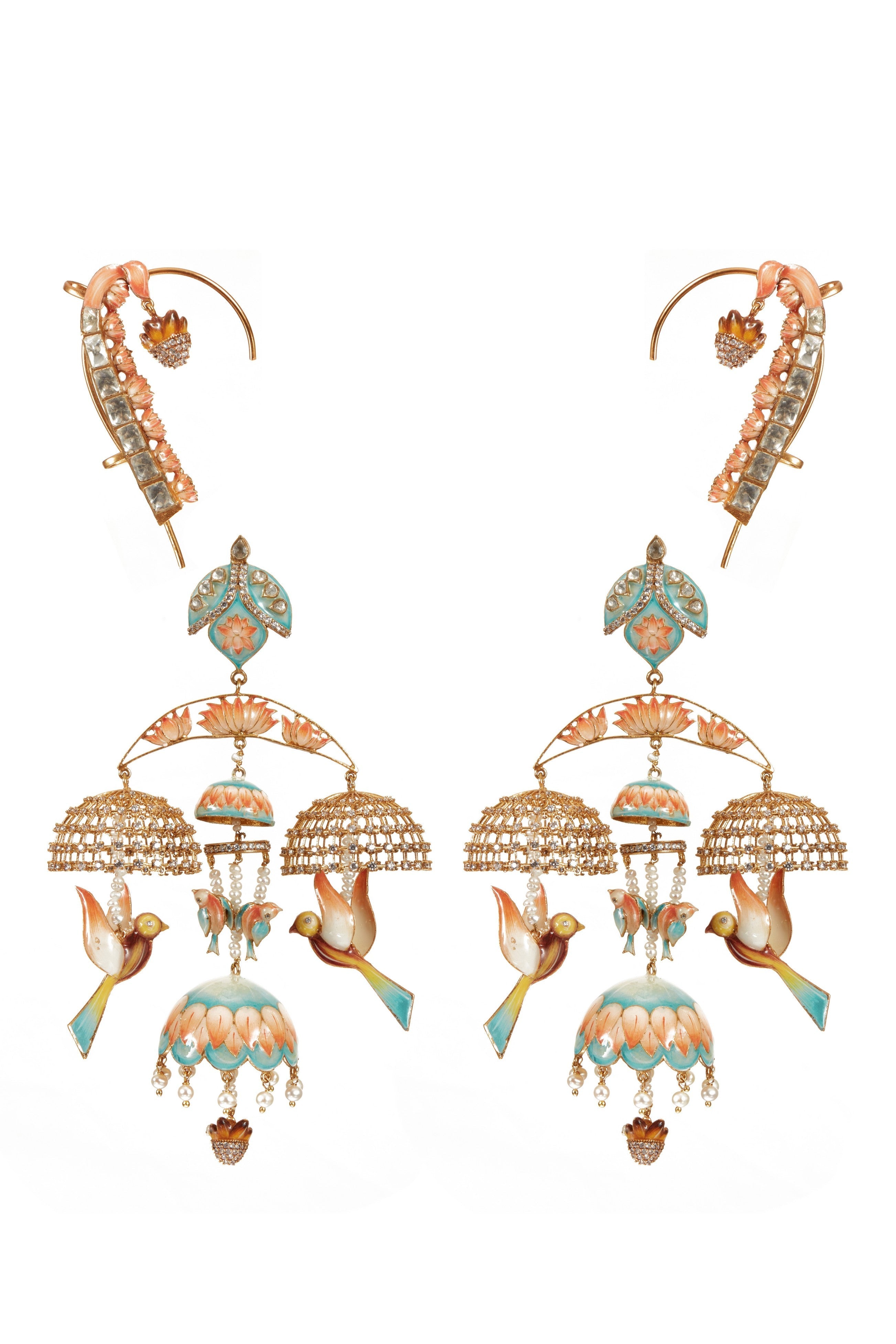 Bird  Mobile Earrings