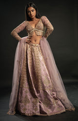 Lilac Lehenga