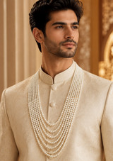 Multi-Layered Pearl Groom Mala