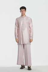 Kurta - heavy chanderi , pant -Cotton twill