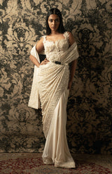 Ivory Saree set