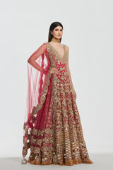 Mirror work , zari , lurex thread