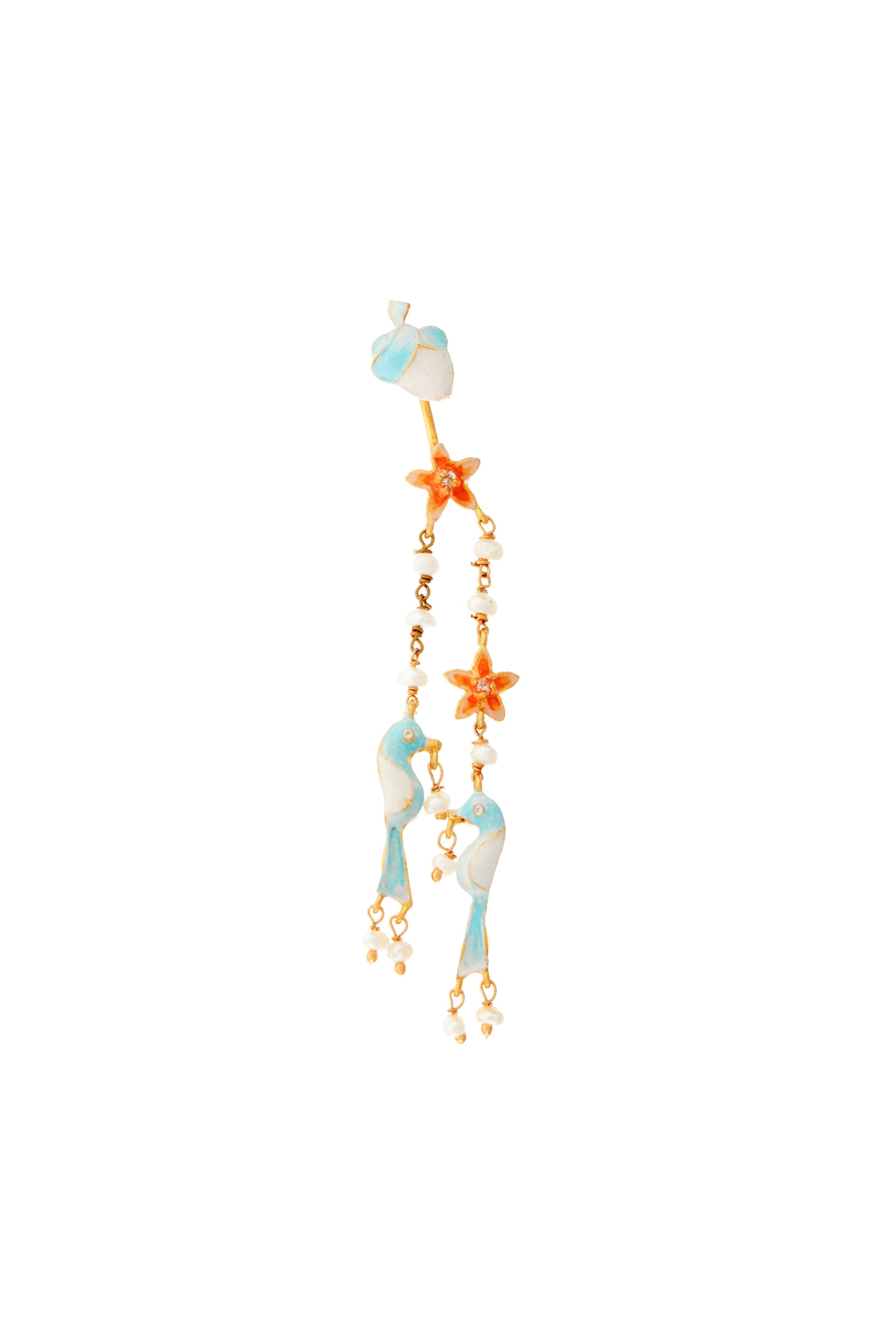 Love Birds Navel Pin