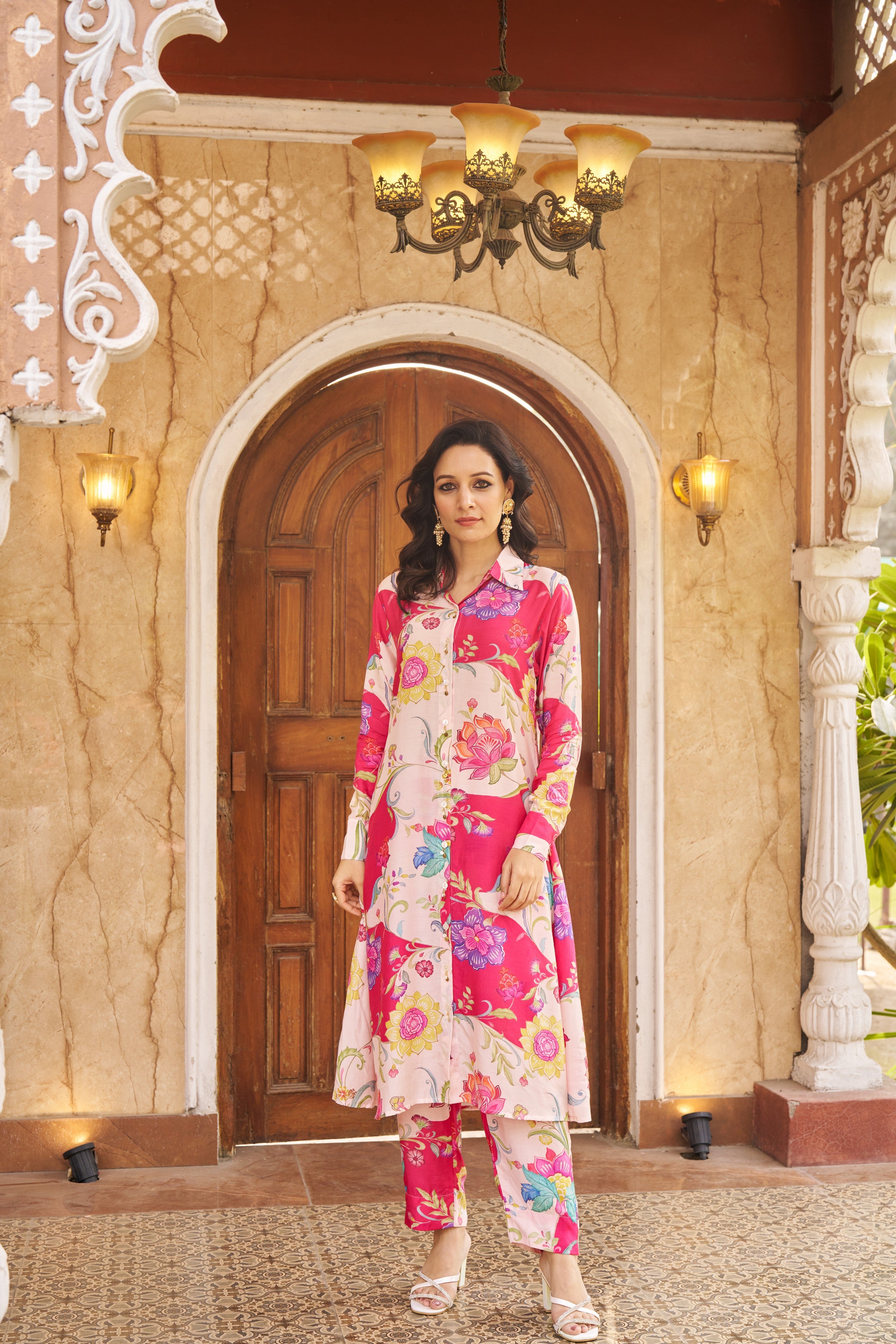 Ruya Pink Kurta
