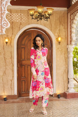 Ruya Pink Kurta
