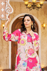 Ruya Pink Kurta