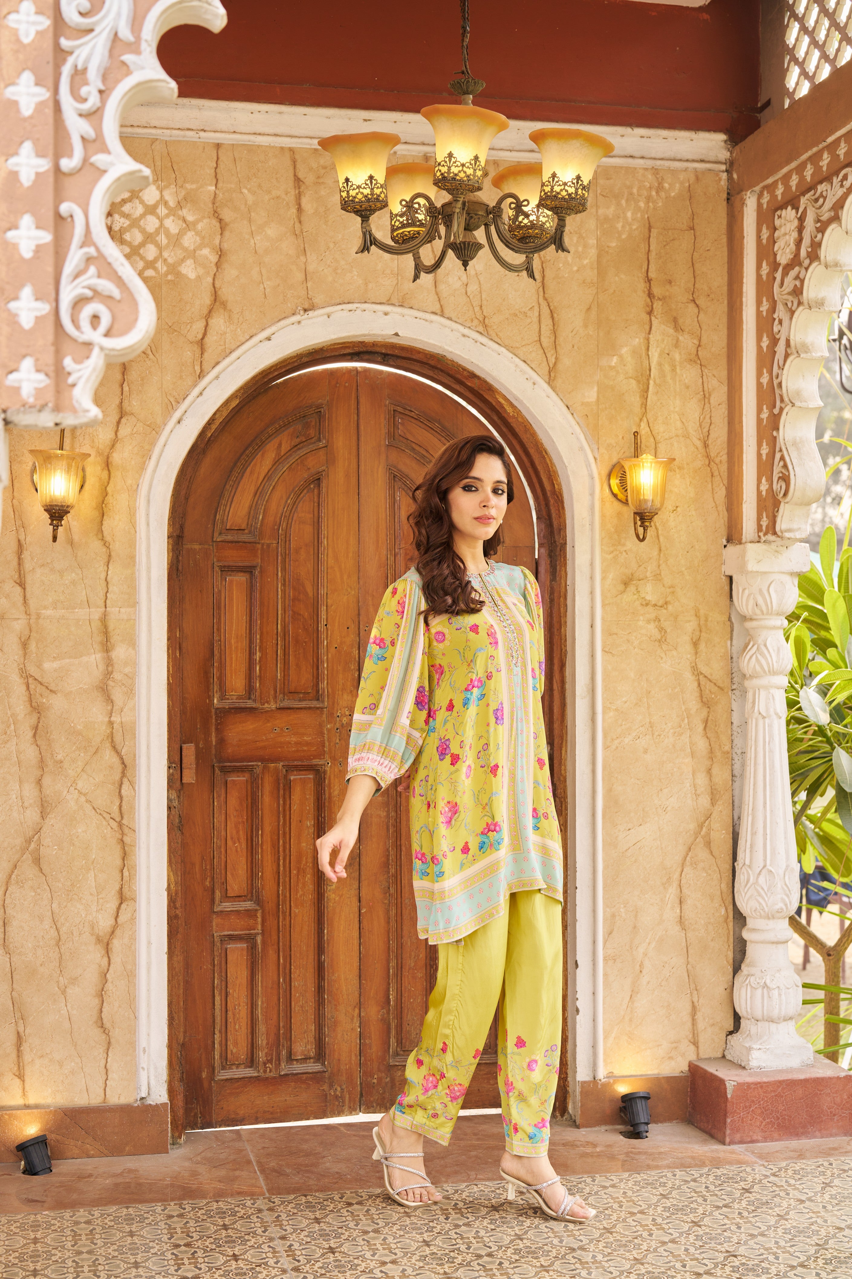 Khawaab Lime Cord Set