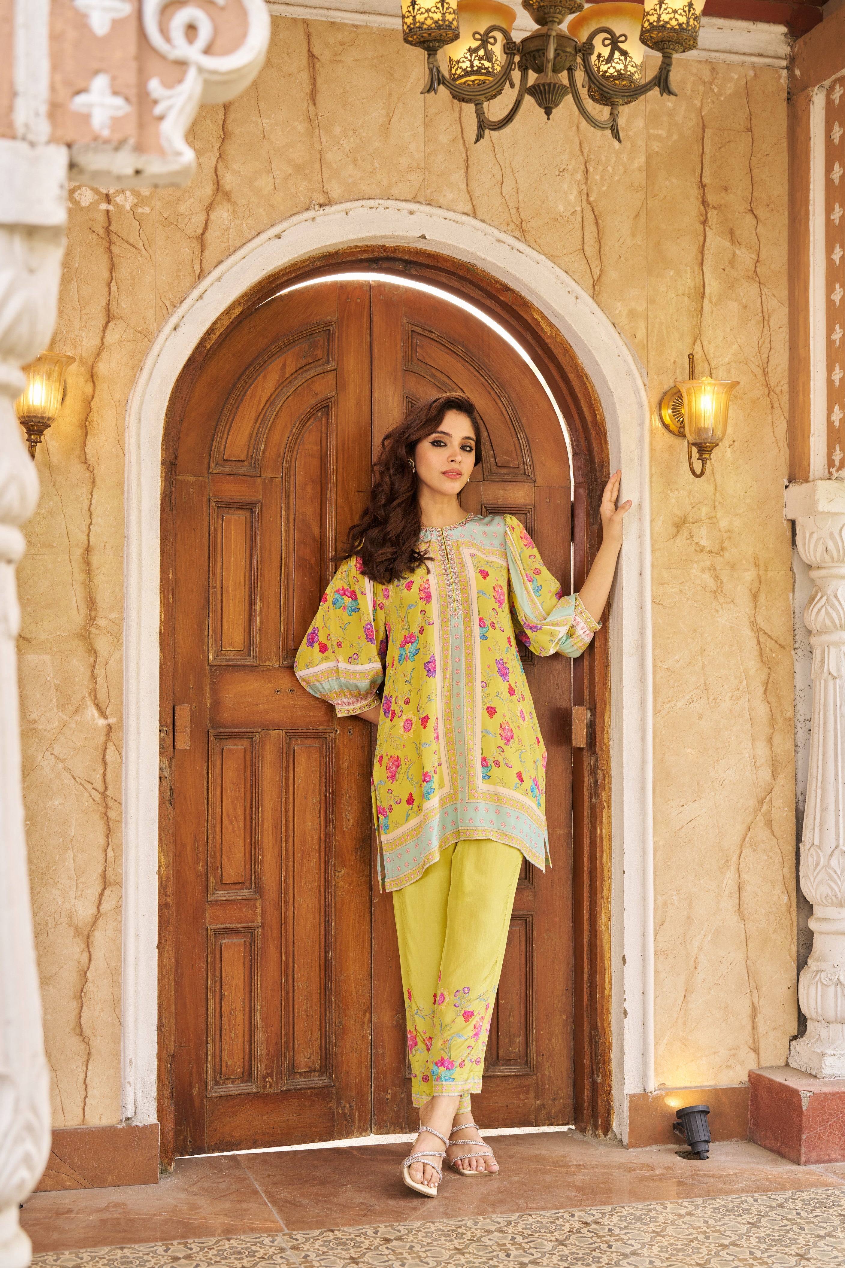 Khawaab Lime Cord Set