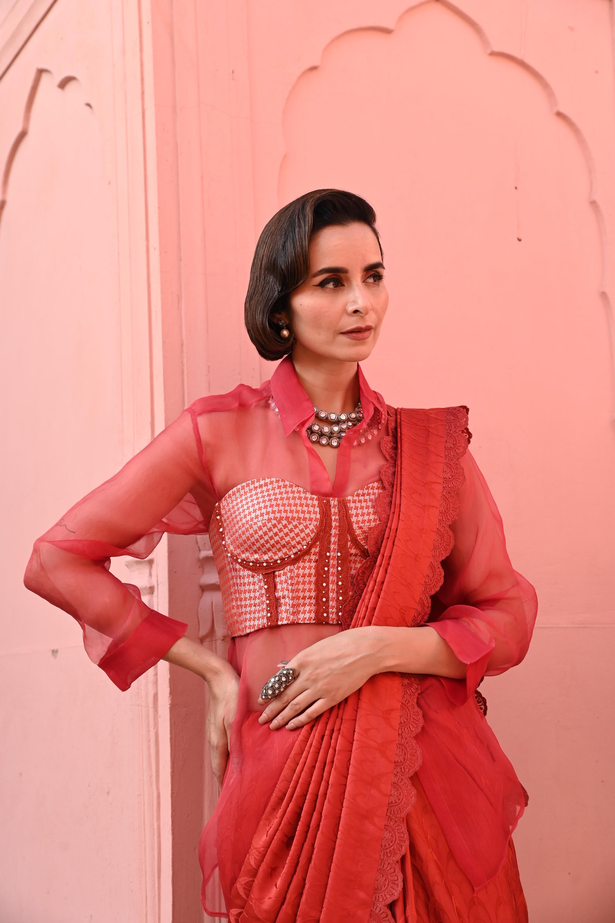O Haseena Tanchoi Handloom Saree