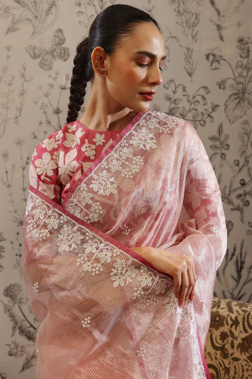 PLAKSHA "a sacred tree in ancient scriptures"pink