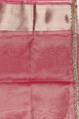 Sage Blue Pure tissue Silk banarasi handwork Saree