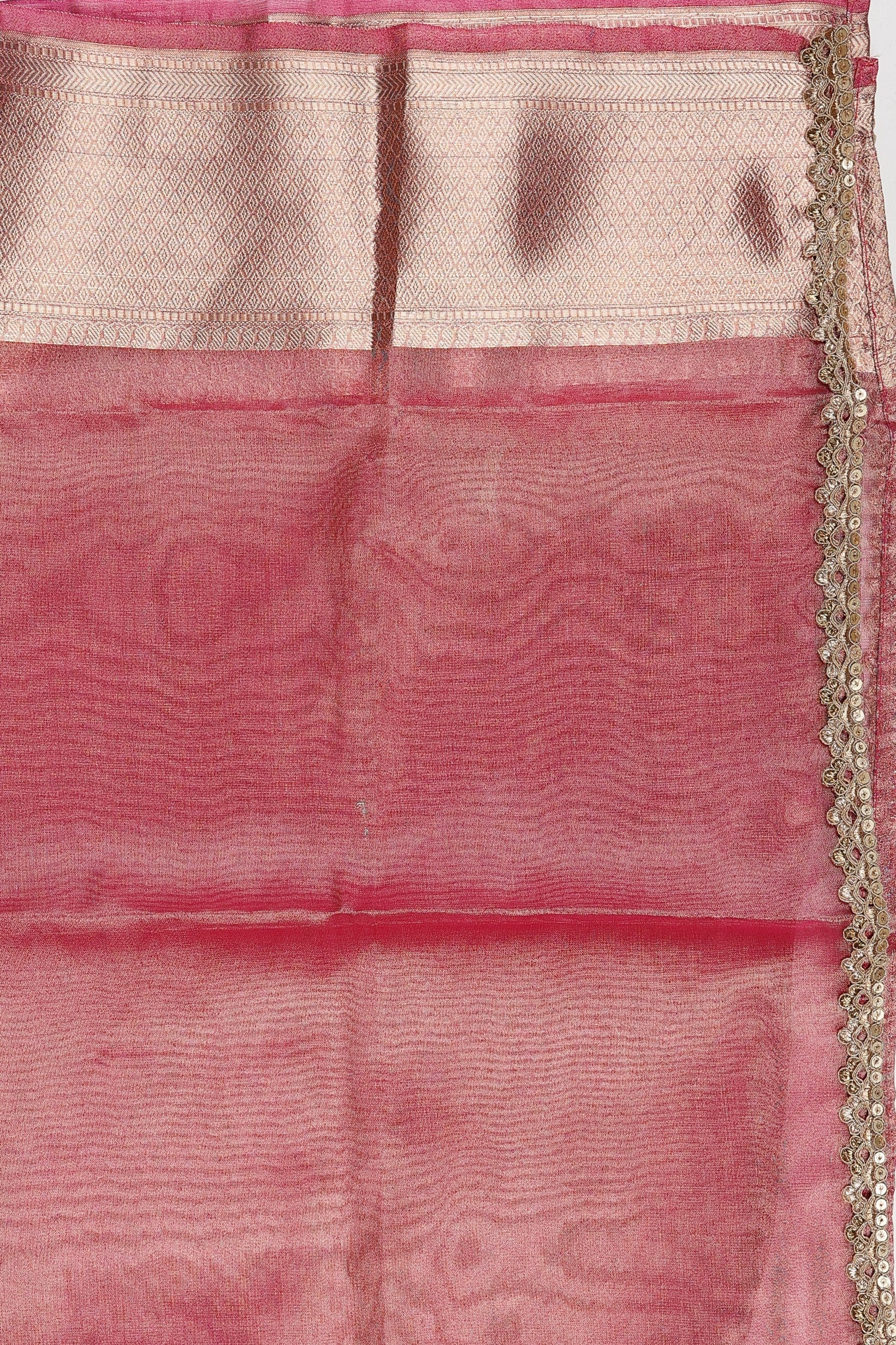 Sage Blue Pure tissue Silk banarasi handwork Saree