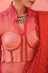 O Haseena Tanchoi Handloom Saree