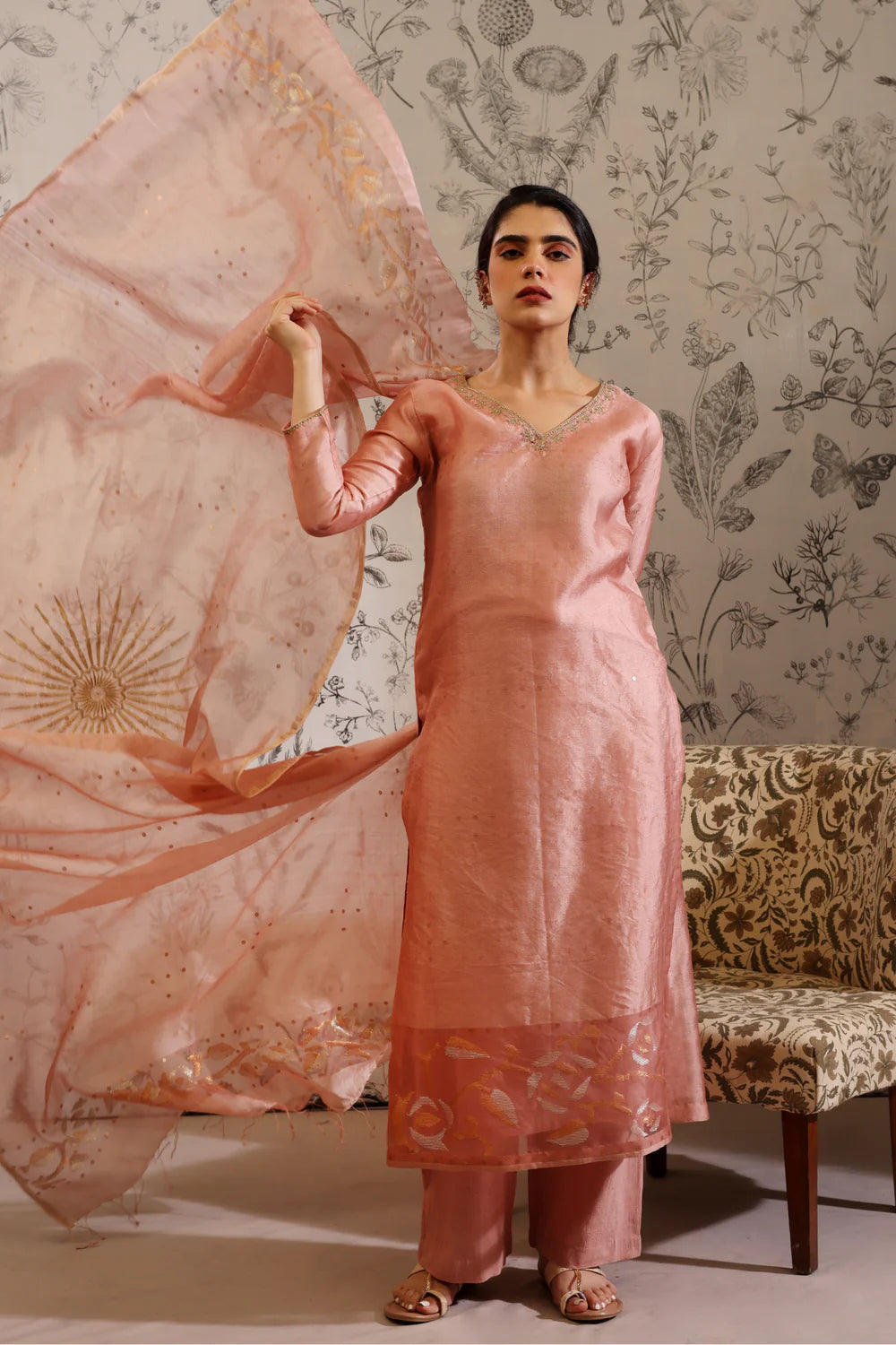 UDAYA "rise of the sun"old rose