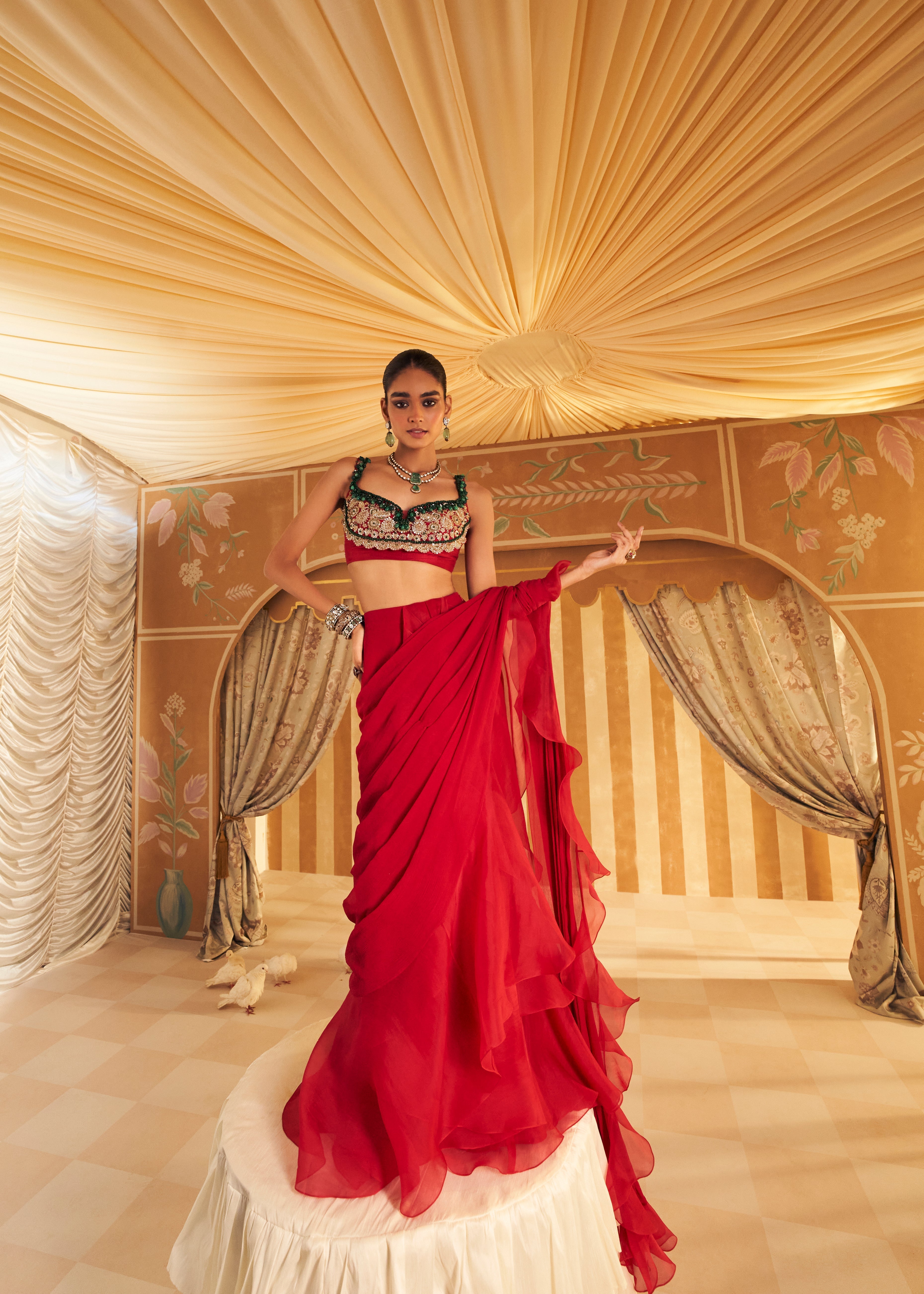 Chashm Saree set