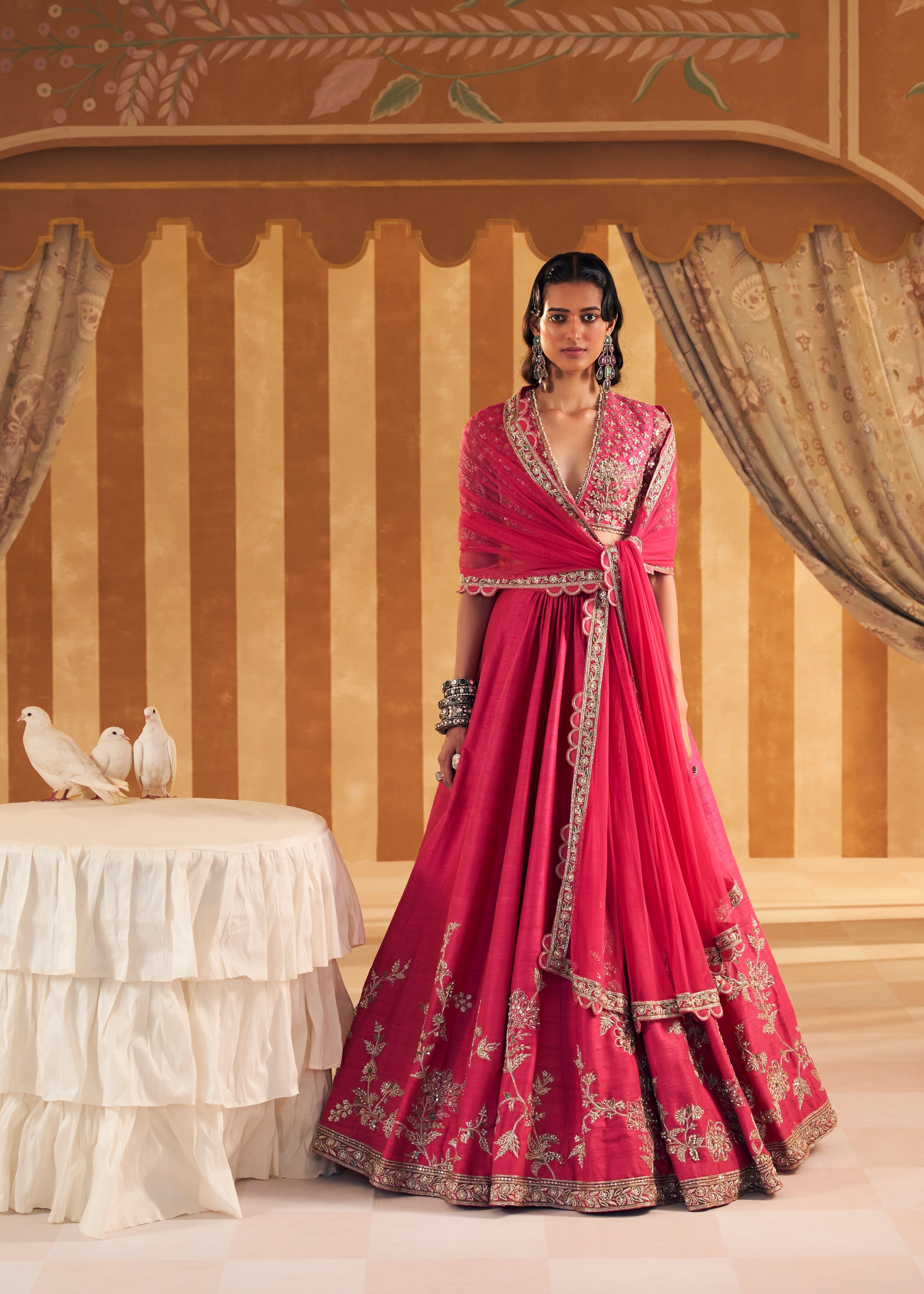 Tabeer Lehenga set