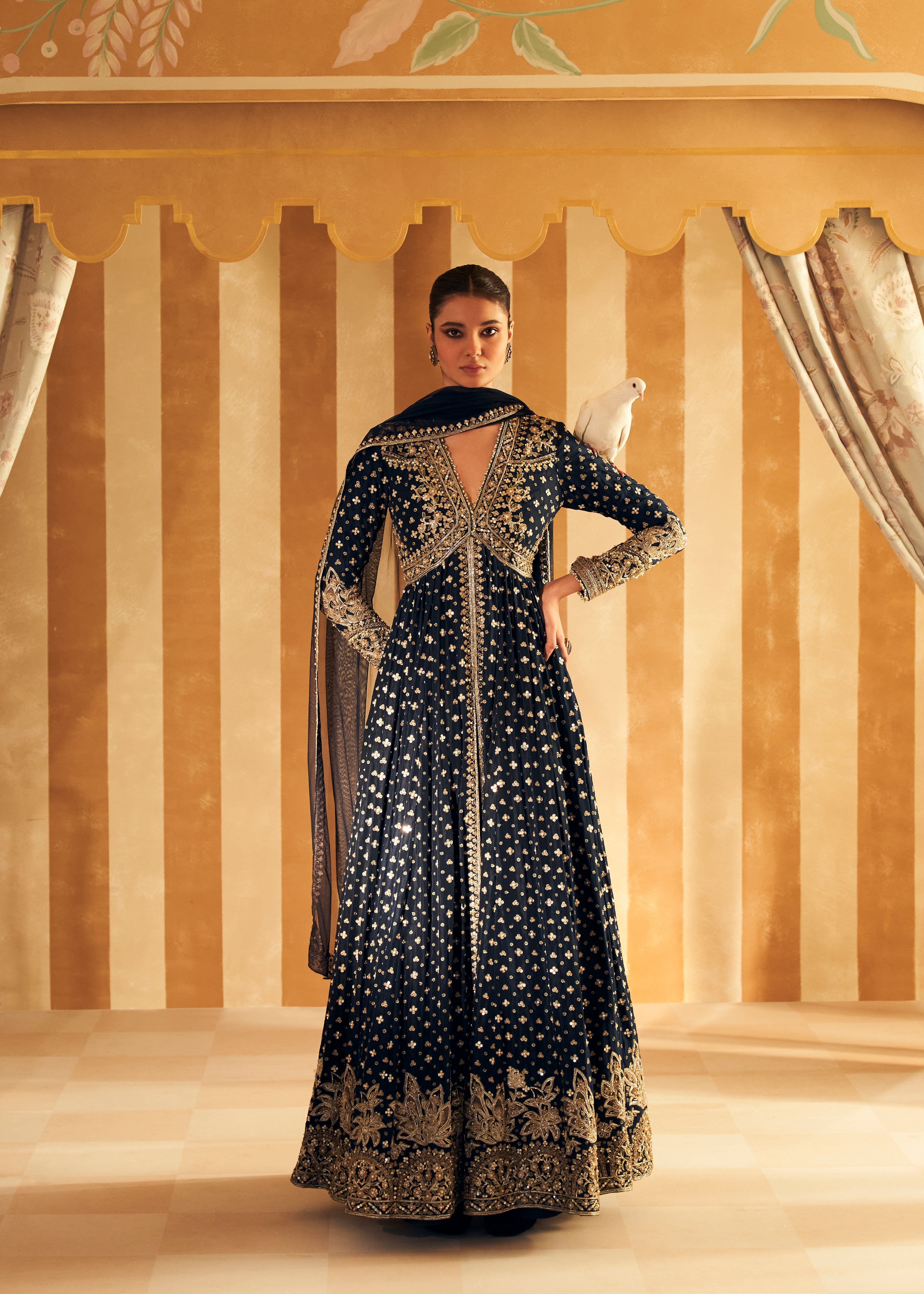 Ibtida Anarkali set