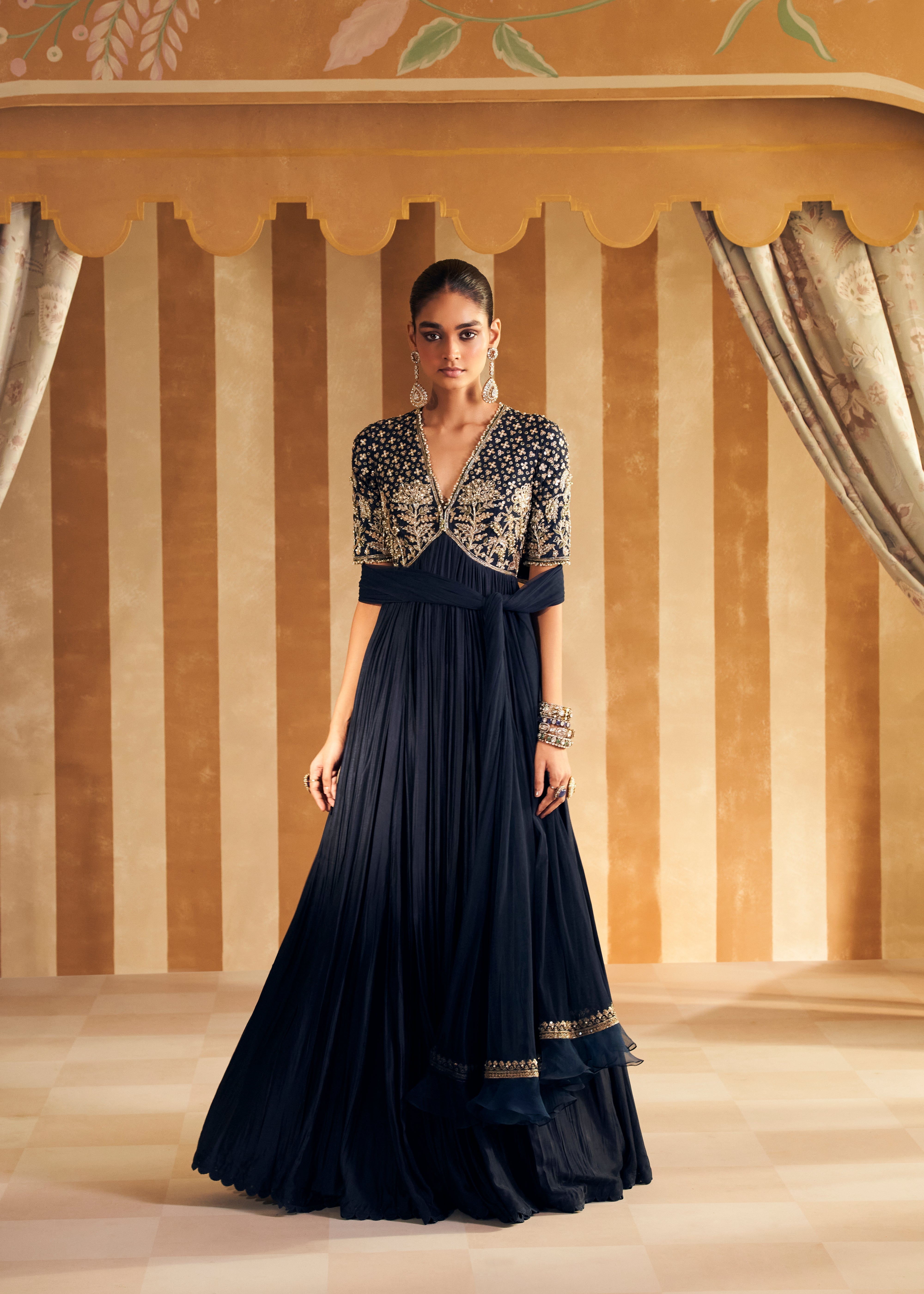 Zarqaa Anarkali set
