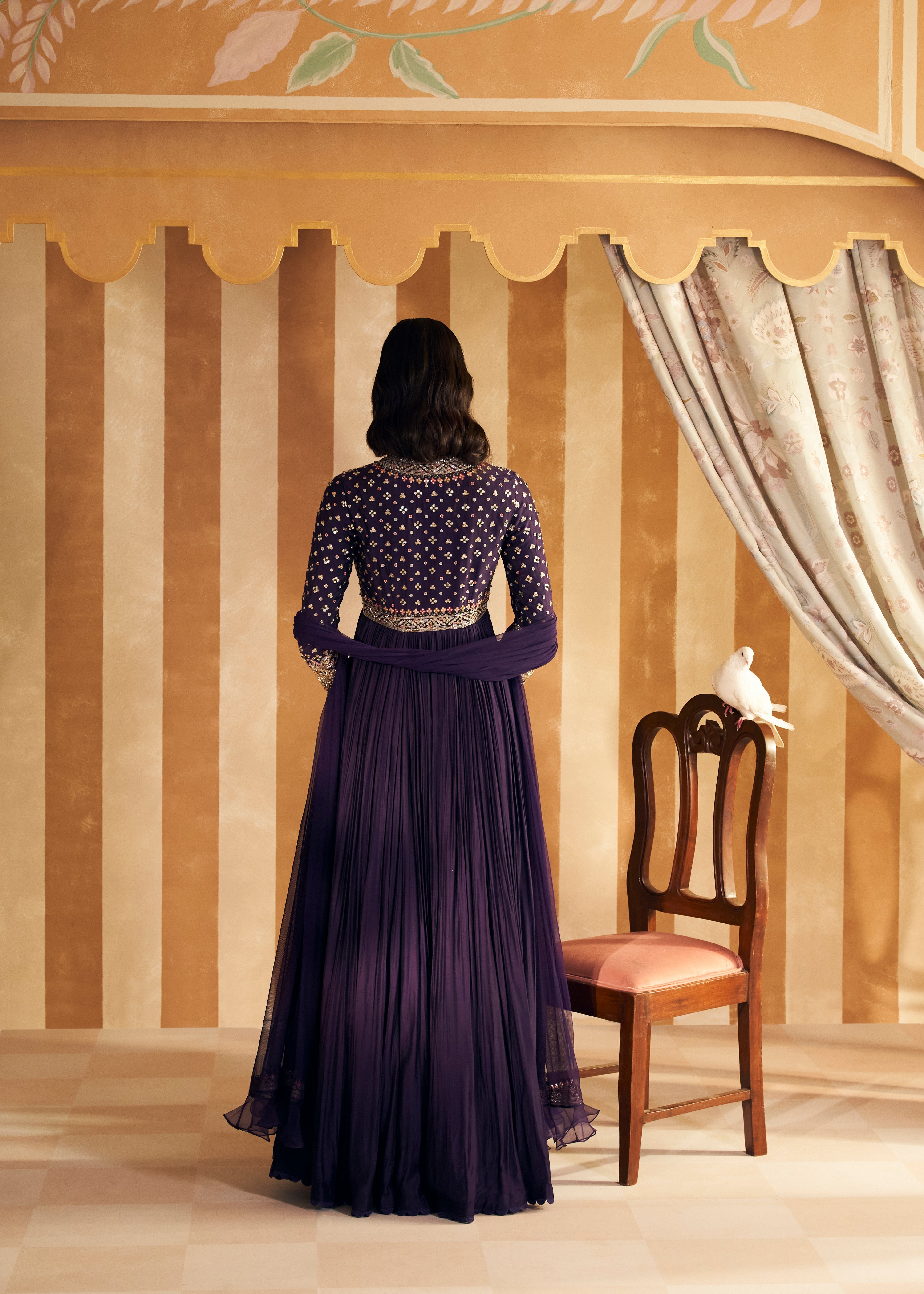 Fanon Anarkali set