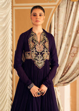 Banafsha Anarkali set